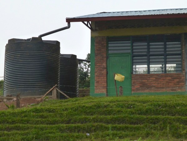 Some of the water tanks that have turned this community around