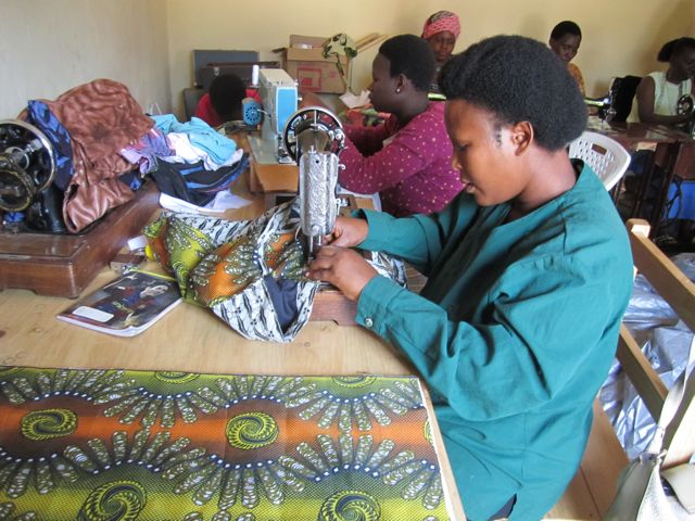 The vision: provision via sewing machine business